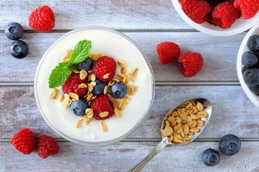 Régime pour la gastrite